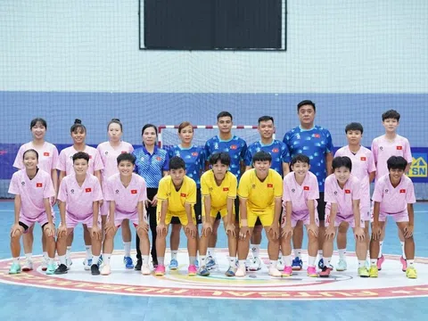 Đội tuyển Futsal nữ Việt Nam tham dự giải Futsal quốc tế 2024 tại Trung Quốc