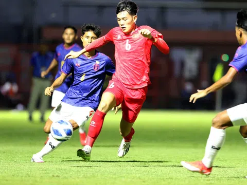 Để hòa đáng tiếc trước U19 Myanmar trong trận ra quân, U19 Việt Nam gặp khó