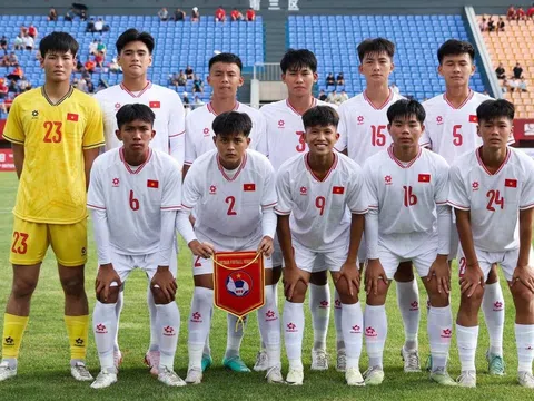 U16 Việt Nam thua đội chủ nhà U16 Trung Quốc trong trận khai mạc Peace Cup 2024