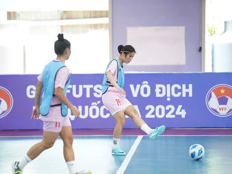 Đội tuyển futsal nữ Việt Nam hội quân tập luyện, chuẩn bị tham dự giải giao hữu quốc tế tại Thái Lan