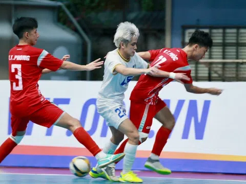 U20 Sài Gòn Titans TP. Hồ Chí Minh đối đầu U20 Thái Sơn Bắc tại chung kết giải Futsal vô địch U20 quốc gia 2024