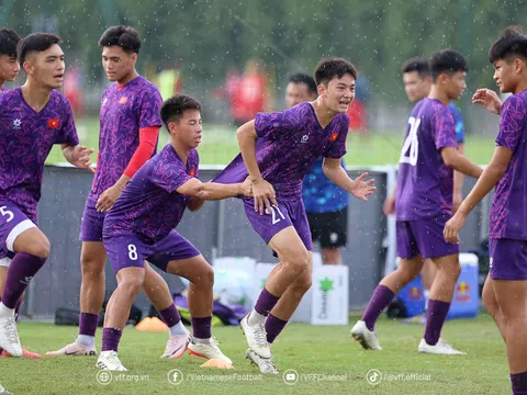 Đội tuyển U17 Việt Nam hội quân, tập luyện chuẩn bị cho chuyến tập huấn tại Nhật Bản