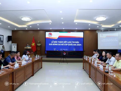 Bốc thăm chia bảng giải Bóng đá nữ Cúp Quốc gia 2024