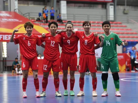 Đội tuyển futsal nữ Việt Nam đoạt vé tham dự Vòng chung kết Futsal nữ châu Á 2025 với ngôi nhất Bảng D