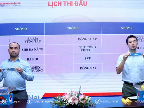 Bốc thăm chia bảng Vòng chung kết giải vô địch U19 Quốc gia 2024-2025