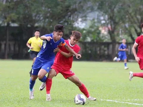 Lộ diện đội bóng đầu tiên lọt vào vòng Tứ kết giải bóng đá Vô địch U19 Quốc gia 2024-2025