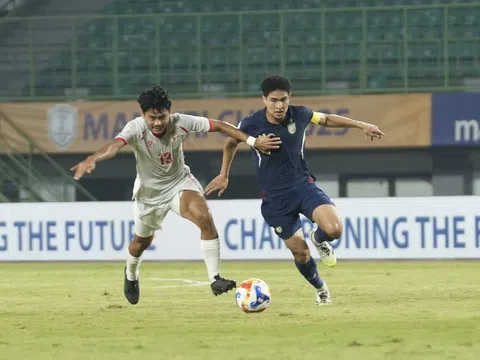 Hòa không bàn thắng trước U23 Myanmar, U23 Thái Lan giành vé cuối cùng vào Bán kết