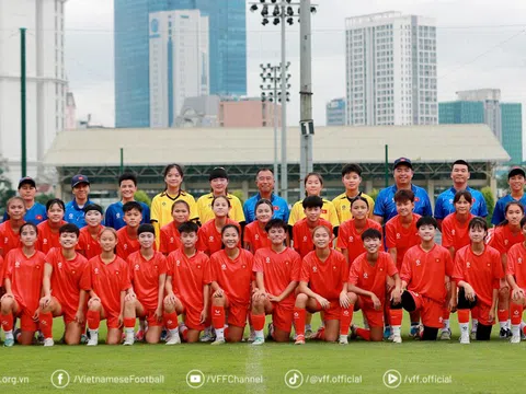 Đội tuyển U16 nữ Việt Nam hội quân tập luyện, chuẩn bị tham dự giải vô địch U16 nữ Đông Nam Á 2025