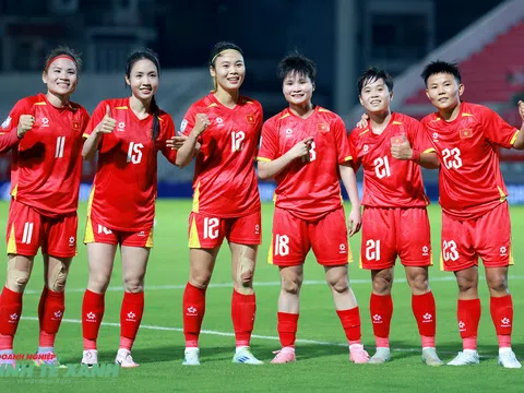 Đội tuyển nữ Việt Nam thắng tưng bừng trận ra quân trước Campuchia