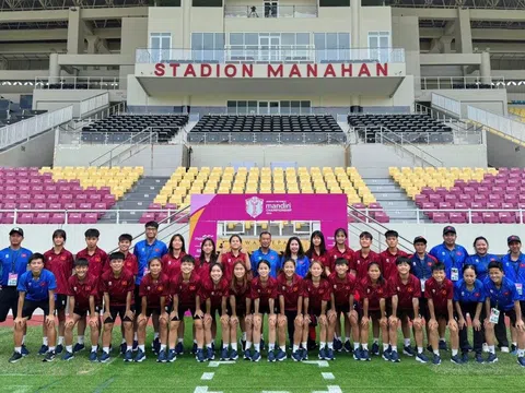 Đánh bại chủ nhà Indonesia, U16 nữ Việt Nam đoạt huy chương đồng