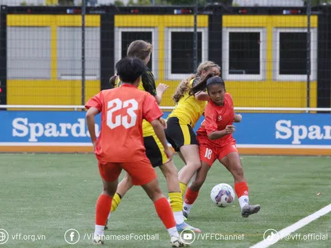 U17 nữ Việt Nam thắng trận giao hữu đầu tiên tại CHLB Đức