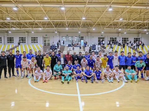 Đội tuyển futsal Việt Nam tiếp tục thắng trận tái đấu với đội chủ nhà futsal Kuwait