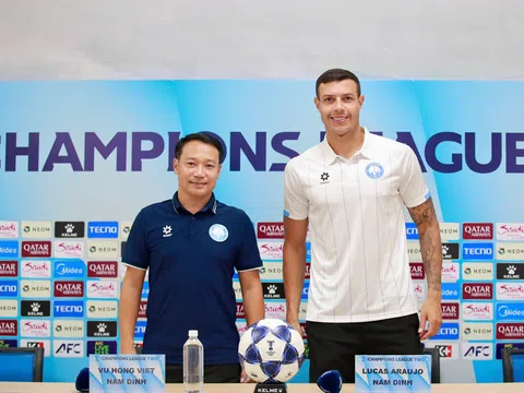 Họp báo trước trận Nam Định FC gặp Ratchaburi FC tại AFC Champions League Two 2025/26