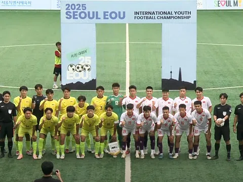 U18 Việt Nam để thua đầy tiếc nuối trước đội bóng Đại học Kanto, Nhật Bản