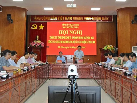 Bắc Ninh: Kinh tế-xã hội 9 tháng đầu năm 2024 có nhiều khởi sắc, nỗ lực chuẩn bị cho Đại hội đảng bộ các cấp nhiệm kỳ 2025-2030