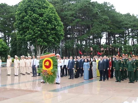 Đắk Lắk: Tri ân các Anh hùng liệt sĩ nhân dịp Quốc khánh 2/9