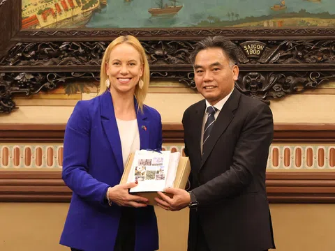 TP.Hồ Chí Minh tăng cường hợp tác chiến lược với Australia trong các lĩnh vực đổi mới sáng tạo và năng lượng xanh
