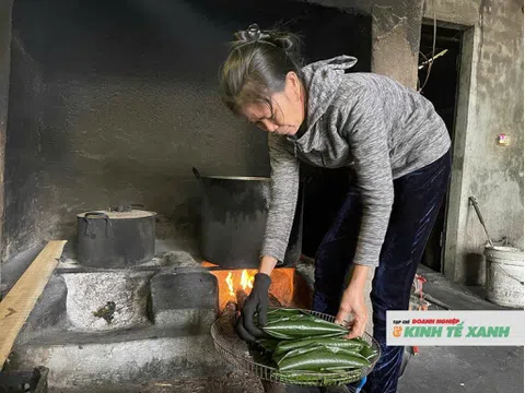 “Giữ lửa” làng nghề truyền thống từ những chiếc bánh lá