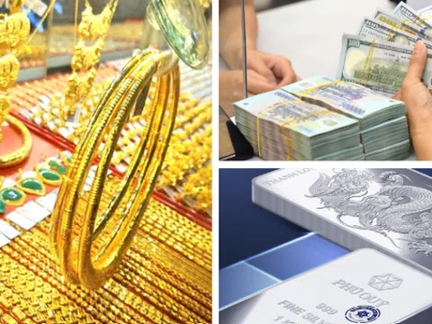 USD suy yếu, vàng và bạc tiếp tục dâng cao