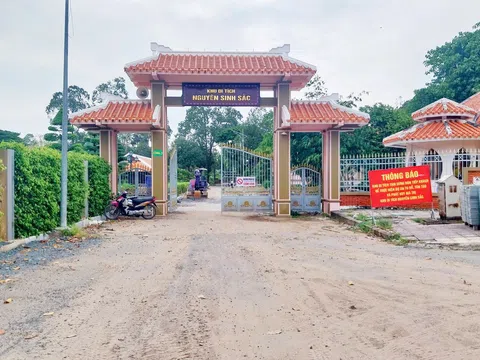 Đồng Tháp: Chưa thể hoàn thành việc trùng tu Khu di tích Nguyễn Sinh Sắc
