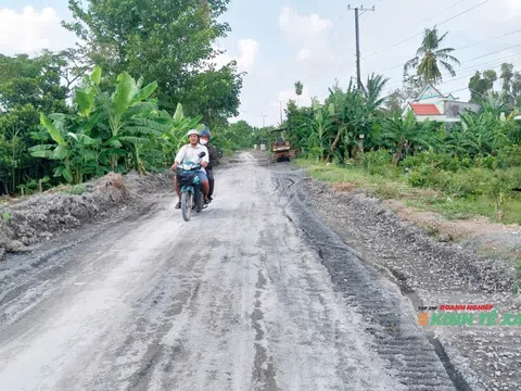 Thiếu đá, dự án đường giao thông ở Đồng Tháp khó thi công, ảnh hưởng đời sống người dân