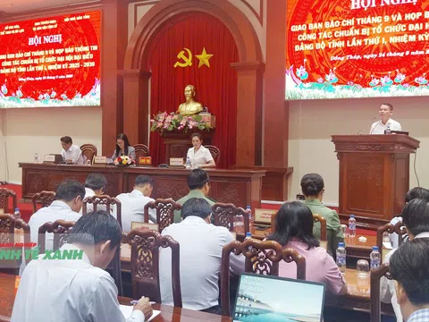 Ngày 30/9, Đồng Tháp tổ chức Đại hội đại biểu Đảng bộ tỉnh lần thứ I, nhiệm kỳ 2025 - 2030