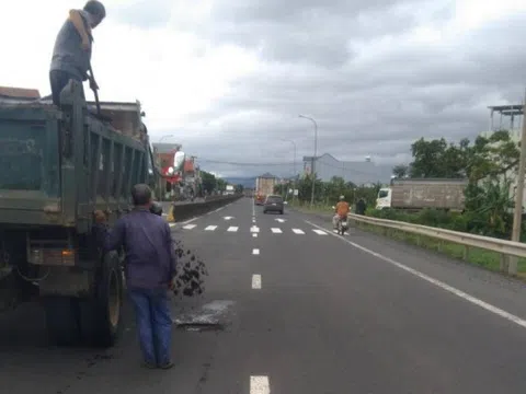 Tập trung sửa chữa hư hỏng và xử lý đơn vị chậm bảo hành Quốc lộ 1 qua Phú Yên