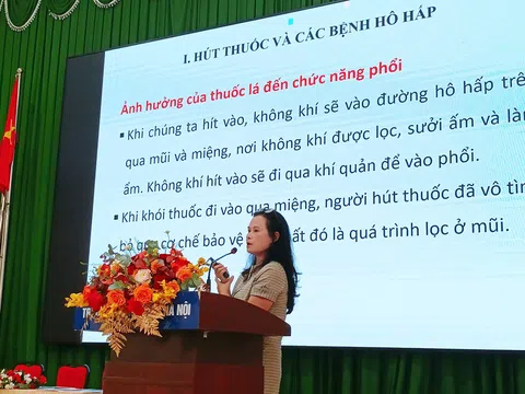 Tuyên truyền trực tiếp tác hại của thuốc lá bảo vệ sức khỏe cộng đồng