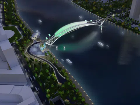 Công ty Nutifood ký thỏa thuận tài trợ TP.HCM 1.000 tỷ đồng xây cầu đi bộ qua sông Sài Gòn