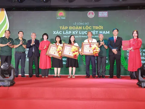 Tập đoàn Lộc Trời xác lập thêm 3 kỷ lục Việt Nam