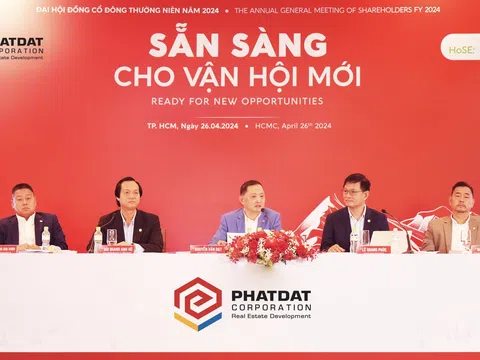 Bất động sản Phát Đạt (PDR): Đặt mục tiêu mở bán loạt dự án trong năm 2024, với tổng giá trị dự kiến lên 40.000 tỷ đồng