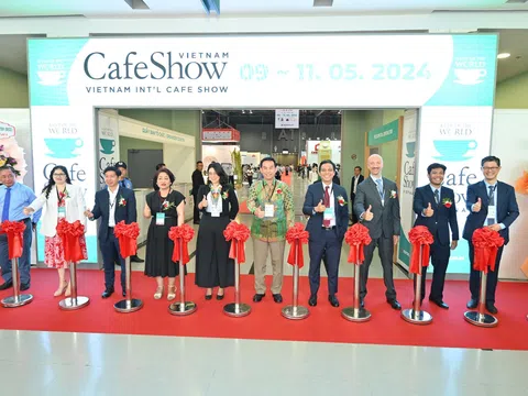 Hơn 400 thương hiệu nước uống nổi tiếng quy tụ tại Triển lãm Quốc tế Café Show Viet Nam 2024