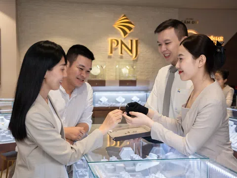 Doanh thu thuần 5 tháng đầu năm của PNJ tăng gần 37%