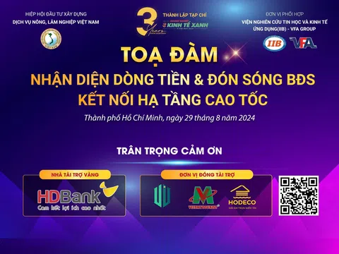 Sắp diễn ra Toạ đàm với chủ đề: “Nhận diện dòng tiền và đón sóng bất động sản kết nối hạ tầng cao tốc”