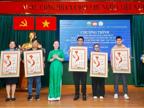 “Không gian văn hóa Hồ Chí Minh” tích hợp với chuyển đổi số, chuyển đổi xanh bảo vệ môi trường sức khỏe bằng tranh Nano Airpurity