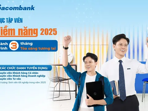 Cơ hội thực tập và làm việc tại Sacombank dành cho sinh viên năm cuối