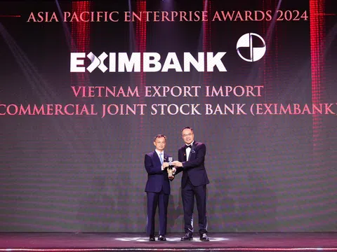 Eximbank nhận giải thưởng ‘Doanh nghiệp xuất sắc châu Á 2024’