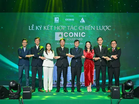 EximRS “bắt tay” Lĩnh Phong Conic ký kết hợp tác chiến lược dự án căn hộ Conic Boulevard