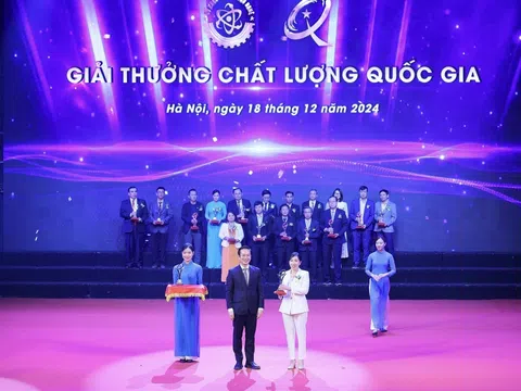 Vinacoco đạt giải thưởng chất lượng quốc gia: Khẳng định vị thế thương hiệu việt trên thị trường quốc tế