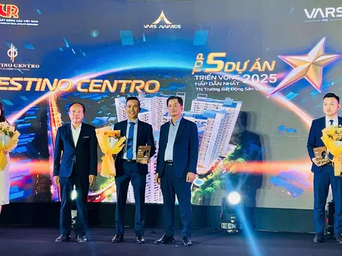 Destino Centro lọt top 5 dự án triển vọng hấp dẫn thị trường bất động sản Việt Nam năm 2025