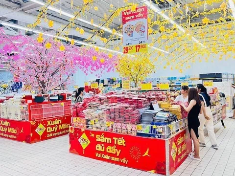 TP.HCM: Đa dạng mặt hàng Tết với nhiều chương trình khuyến mãi lớn tại các trung tâm thương mại, siêu thị