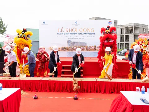 “Vén màn” phân khu đầu tiên trong tổ hợp “thiên đường nghỉ dưỡng” Charm Resort Hồ Tràm