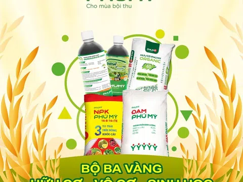 PVFCCo – Phú Mỹ ra mắt Hữu cơ Phú Mỹ Organic, hoàn thiện “Bộ ba vàng” dinh dưỡng cho nông nghiệp bền vững