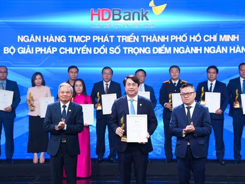 HDBank tiếp đạt Giải thưởng Chuyển đổi số Việt Nam 2025
