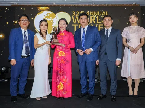 Vinh danh “Khu Nghỉ Dưỡng Xanh Hàng Đầu Châu Á 2025” từ World Travel Awards