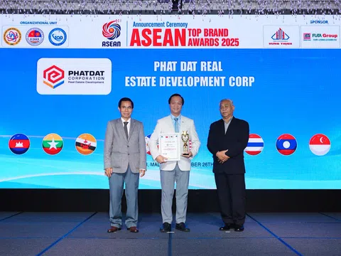 Phát Đạt nhận giải thưởng “Tăng trưởng xanh ASEAN 2025” tại Kuala Lumpur