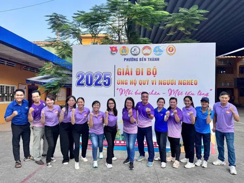 Phường Bến Thành tổ chức Giải đi bộ ủng hộ quỹ vì người nghèo