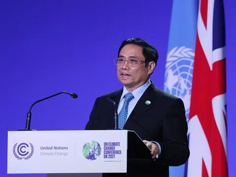 Thủ tướng Chính phủ Phạm Minh Chính phát biểu tại Hội nghị COP26