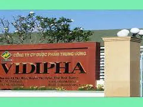 Xử phạt 140 triệu đồng Công ty cổ phần Dược phẩm Trung ương Vidipha