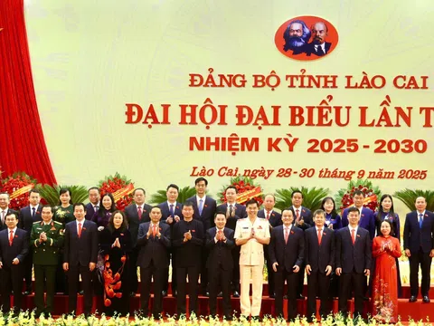 Bế mạc Đại hội đại biểu Đảng bộ tỉnh Lào Cai lần thứ I, nhiệm kỳ 2025 - 2030